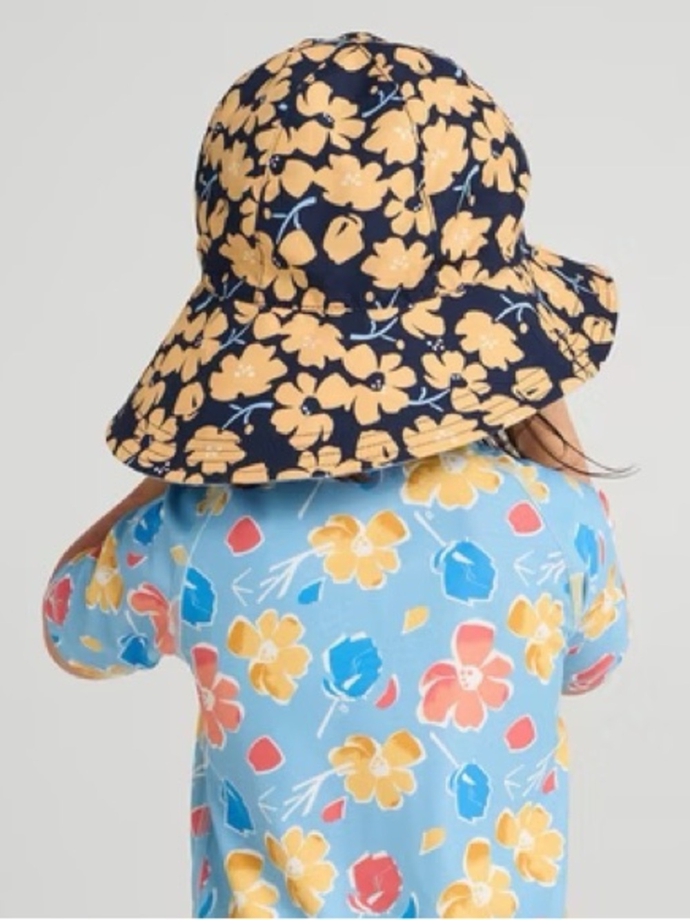 Reima Kids' Viiri Bright Berry UPF 50+ Reversible Sunhat—1/2Y - Picture 15 of 15